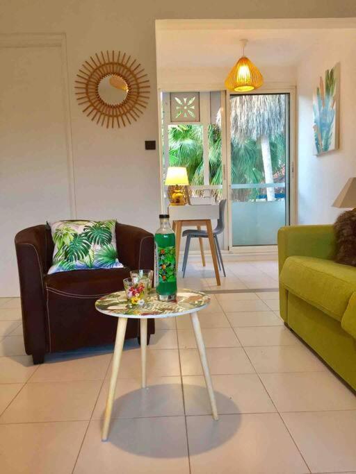 Hamo Tropical Piscine Proche Plage Apartamento Sainte-Anne Exterior foto